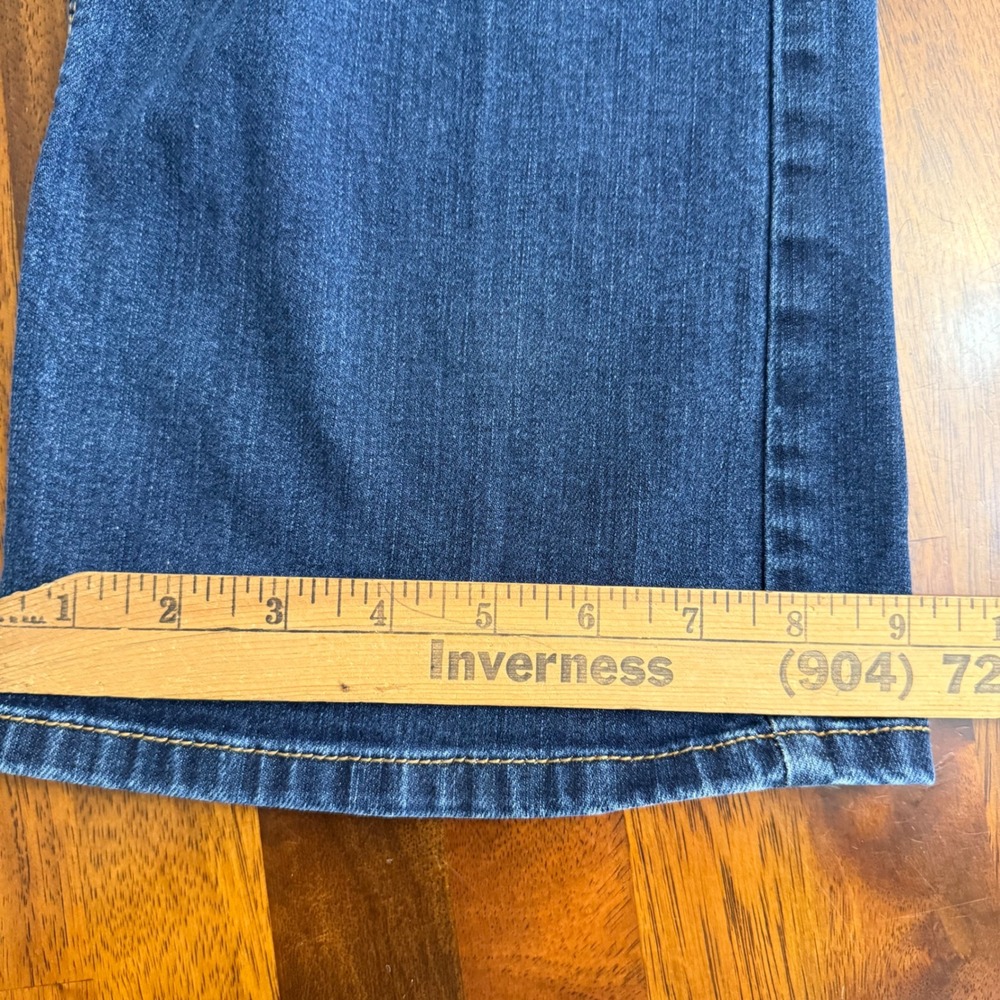 Mossimo Womens Curvy Bootcut Jeans Medium Wash Size 18S - Picture 8 of 11